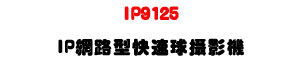 IP9125 2MP 20�������ܵJ�ֳt�y������v���U100�̬��~�u�ʱ��U�W�����