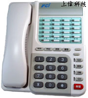 DKT-525MS FCI 免持對講標準型數位功能話機 (白)