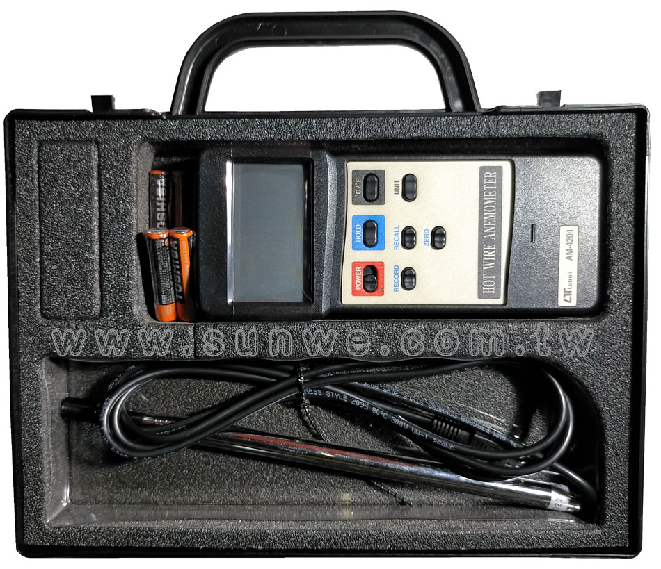 AM-4204 熱線式風速計-上偉科技www.sunwe.com.tw