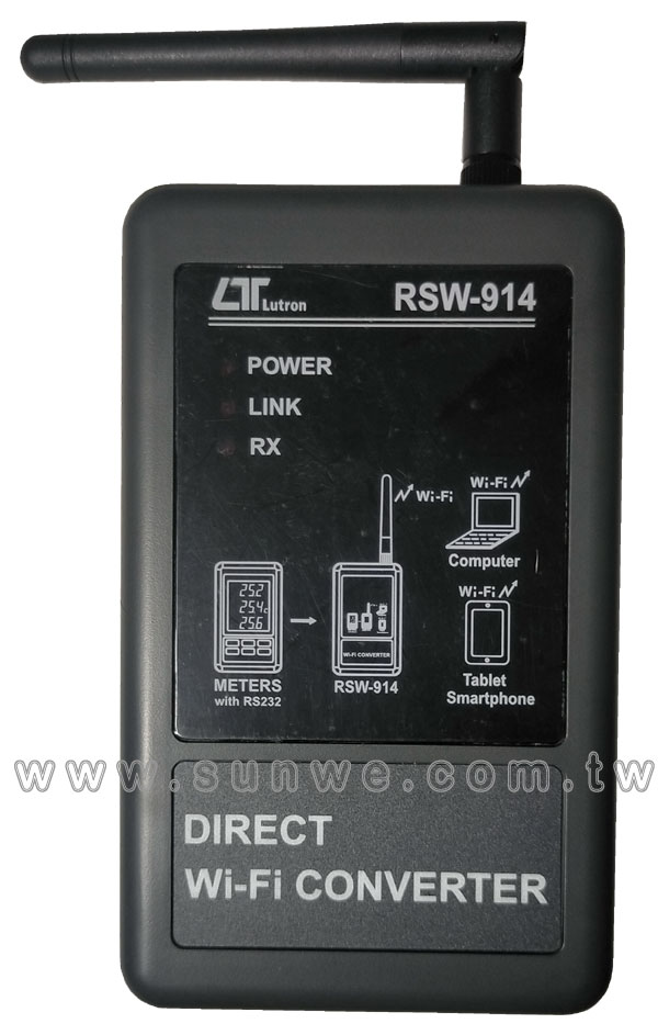 RSW-914 RS232  Wi-Fi ഫ-Wwww.sunwe.com.tw