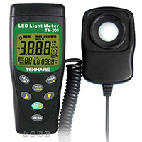 TM-209 LUX/FC 白色 LED 照度表 + 一般测光表-sunwe精密仪器