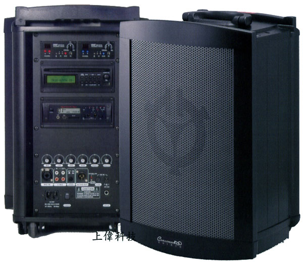 Challenger 1000 U4SR CHIAYO模組手提式四頻道無線擴音機-75W輸出功率內建CD/USB MP3播放器