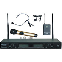 UA-867 inpro UHF 双频无线麦克风系统-sunwe广播音响