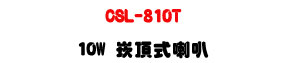CSL-810T �r������z 10W�U�������s�]�p�U�W�����