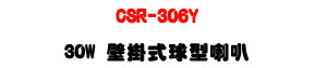 CSR-306Y 30W �������y����z�UABS����Ϧh�ե\�v��X�U�W�����