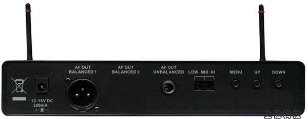 UL-81DR SHOW UHF單頻雙調諧無線麥克風系統