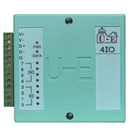 UE-4IO UBJ 4接點輸入/4接點輸出數位模組-sunwe機電控制