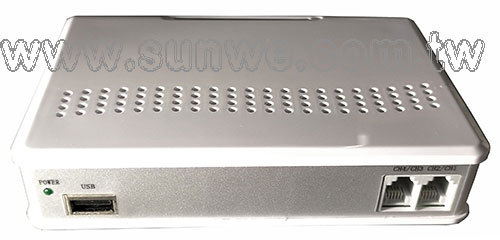 T5U4 四路電話 USB 錄音盒-上偉科技www.sunwe.com.tw