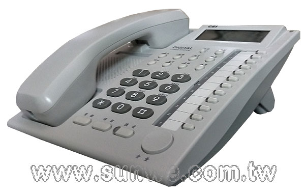 DT-8850A (白) 萬國 CEI 12鍵背光顯示型數位話機-上偉科技www.sunwe.com.tw