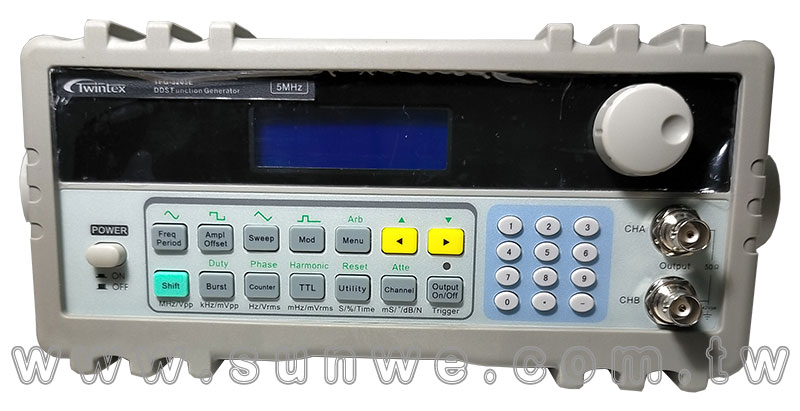 TFG3210E DDS雙輸出數位信號產生器-上偉科技www.sunwe.com.tw