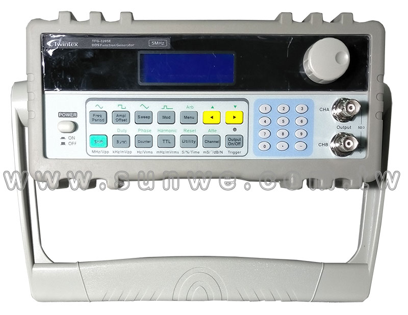 TFG3210E DDS雙輸出數位信號產生器-上偉科技www.sunwe.com.tw