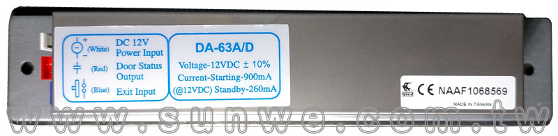 DA-63A/D ®q-Wwww.sunwe.com.tw