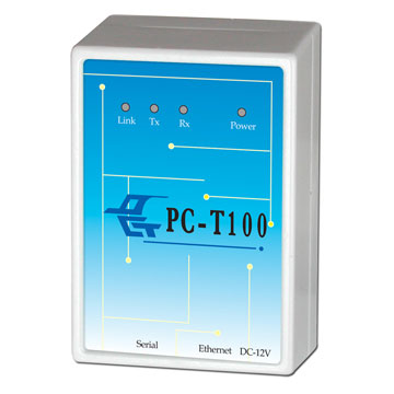 PC-T100H TCP/IP網路訊號轉換器-上偉科技www.sunwe.com.tw