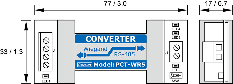 PCT-WR5 RS-485Vഫ-Wwww.sunwe.com.tw