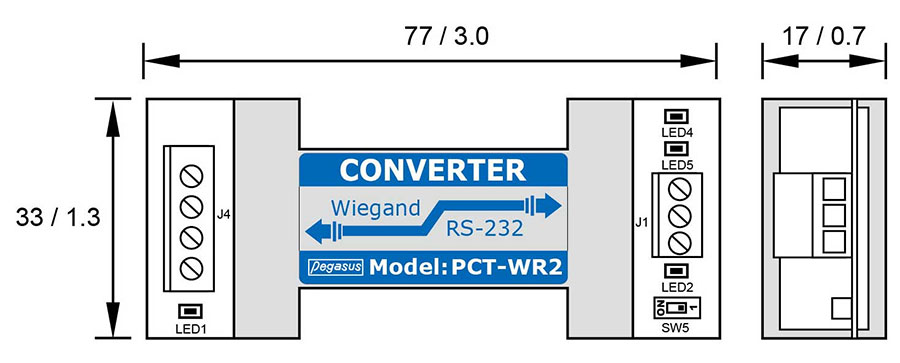 PCT-WR2 RS-232Vഫ-Wwww.sunwe.com.tw