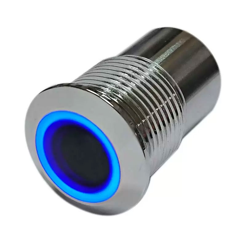 PBZ-22IR 金屬紅外線非接觸式開關-上偉科技www.sunwe.com.tw