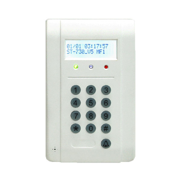 ST-725 英數顯示單機型感應式門禁讀卡機-上偉科技www.sunwe.com.tw