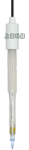PE-06HD 尖刺型PH酸鹼計電極-型號 : PE-06HD'適合用於肉品 ' 香腸 ' 乳酪等插入式測量其酸鹼度'範圍 : 1 to 13 pH ( typical 0 to 14 pH )'耐溫 : 5 - 60℃'電極材質 : 是由不易脆裂的高強度 Epoxy 環氧樹酯塑膠為主體結合非常耐用的玻璃做的可插式尖頭設計製造'反應時間 : ≦ 2 minutes'歸零調整範圍 : 7±1pH'再現性 : ≧0.05 pH'設備保護 : 將電極頭放置保護瓶,由上偉科技專業銷售'工程安裝'維修服務,洽詢電話02-22267567(代表號)由專人服務