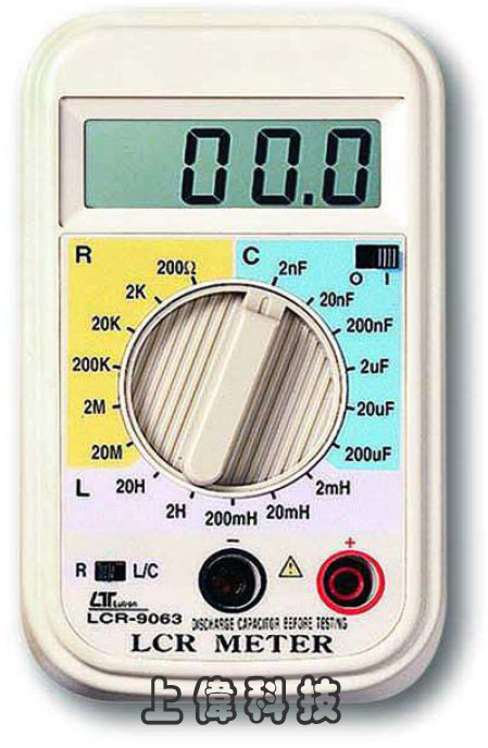 LCR-9063g٫LCR-3½ GܾA̤jܭ 1999'qPG1uH ~ 20H. 5 3%'qeG1pF ~ 200uF. 6 3%'qG0 ~ 20Mکi. 6 2%,ѤWޱM~P'u{w'תA,߹q02-22267567(N)ѱMHA