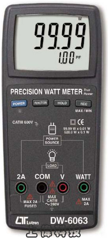 DW-6063 精密型瓦特錶