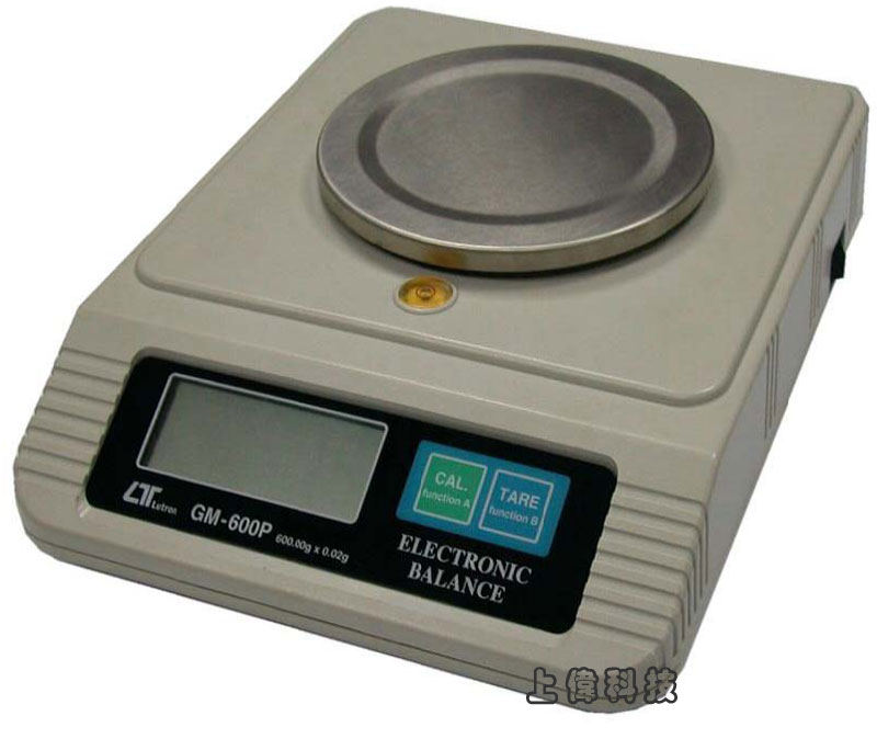 GM-600P 精密磅秤-秤量範圍 : 0.20 ~ 600公克 x 0.02公克'精確度 : ±0.05%'具有自我校正功能/計數功能'RS-232/USB 連接介面,由上偉科技專業銷售'工程安裝'維修服務,洽詢電話02-22267567(代表號)由專人服務