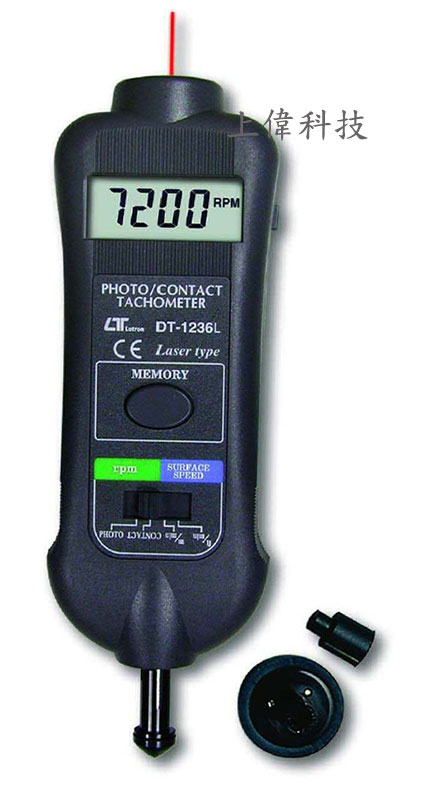 DT-1236L 雷射光電/接觸兩用轉速計-sunwe精密儀器