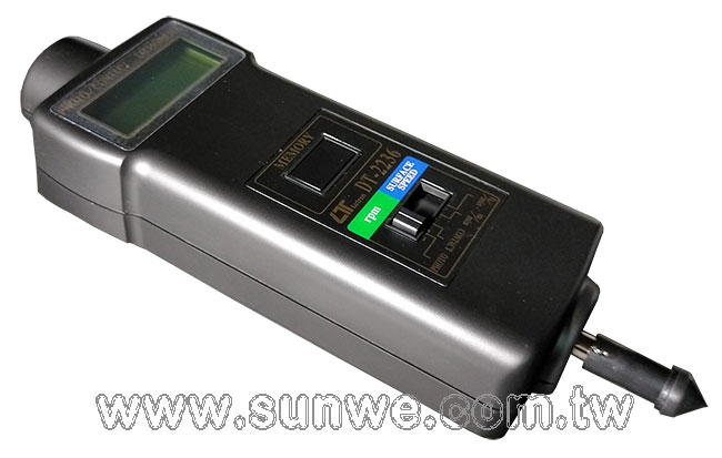 DT-2236 光電/接觸兩用轉速計-上偉科技www.sunwe.com.tw