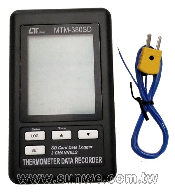 MTM-380SD 記憶式三視窗溫度計-上偉科技www.sunwe.com.tw