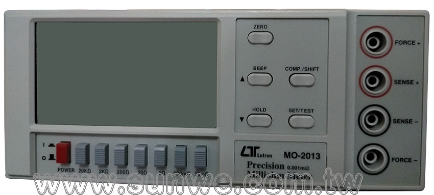 MO-2013 高精度微電阻計-上偉科技www.sunwe.com.tw