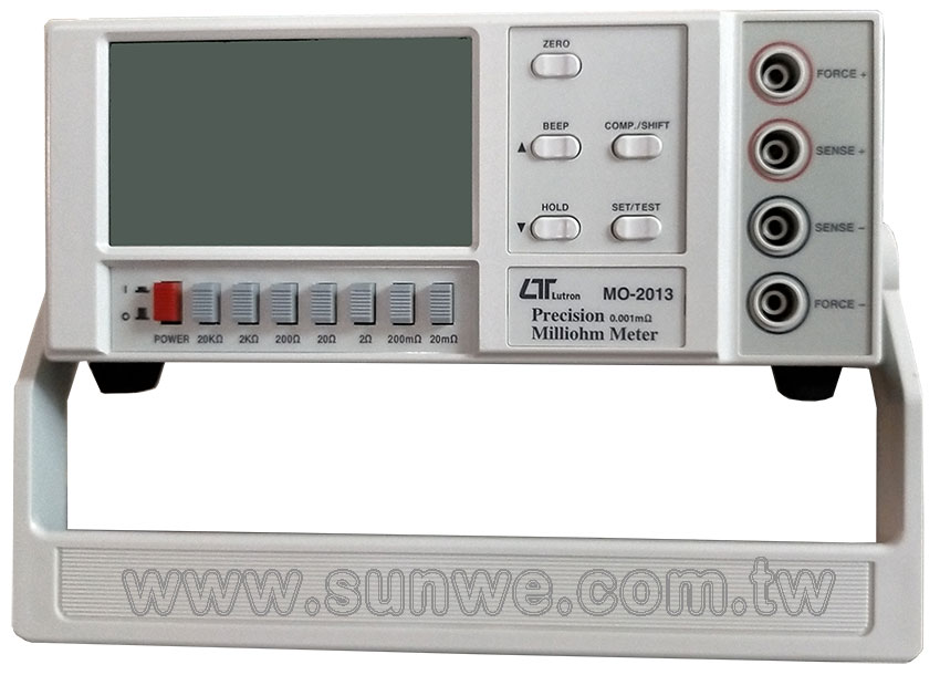 MO-2013 高精度微電阻計-上偉科技www.sunwe.com.tw