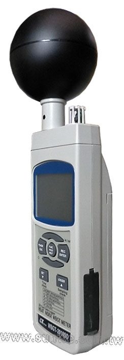 WBGT-2010SD 記憶式熱指數偵測儀-上偉科技www.sunwe.com.tw