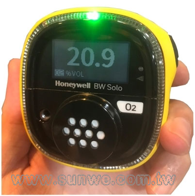 BW Solo 氧氣/有毒氣體偵測器-上偉科技www.sunwe.com.tw