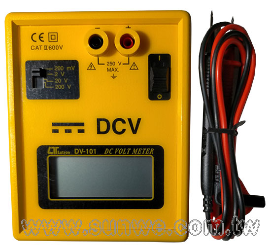DV-101 直流電壓錶-上偉科技www.sunwe.com.tw