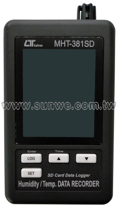 MHT-381SD 記憶式溫溼度計-上偉科技www.sunwe.com.tw