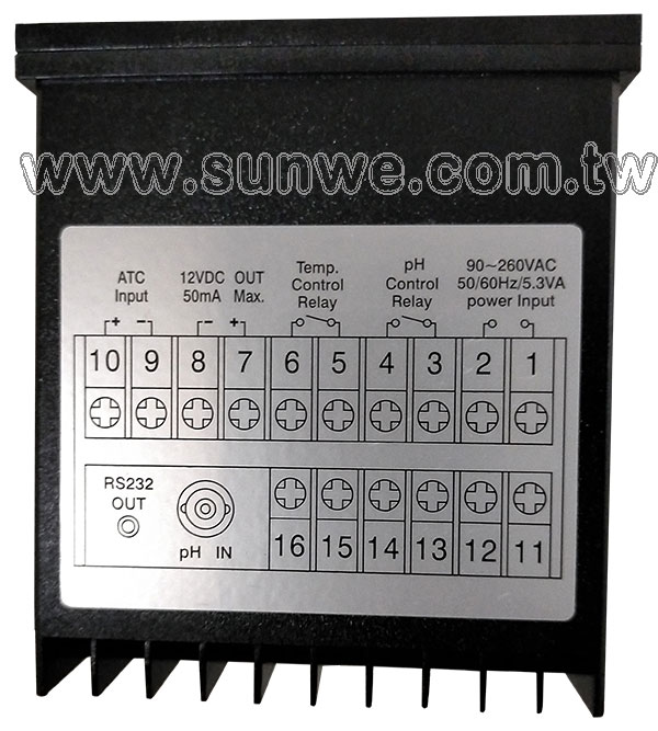 PPH-2108 酸鹼度設定顯示錶-上偉科技www.sunwe.com.tw
