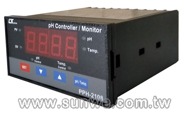 PPH-2108 酸鹼度設定顯示錶-上偉科技www.sunwe.com.tw