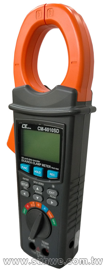 CM-6010SD 記憶式交直流鉤錶-上偉科技www.sunwe.com.tw