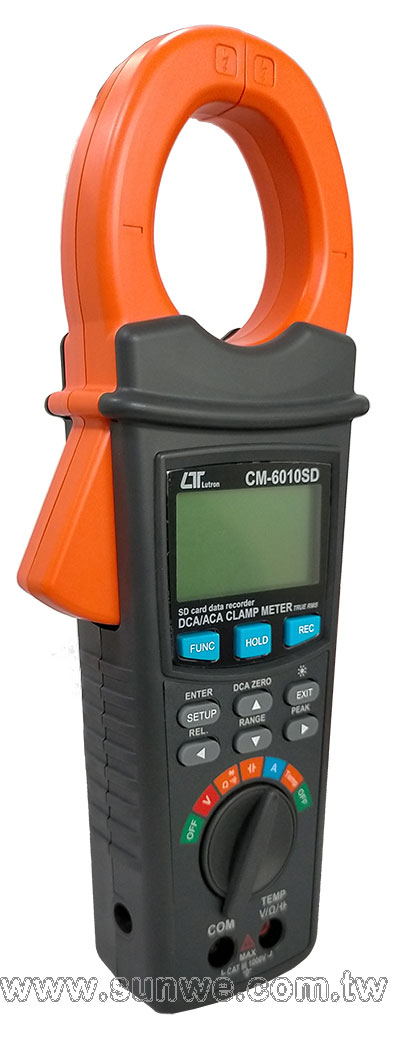 CM-6010SD 記憶式交直流鉤錶-上偉科技www.sunwe.com.tw
