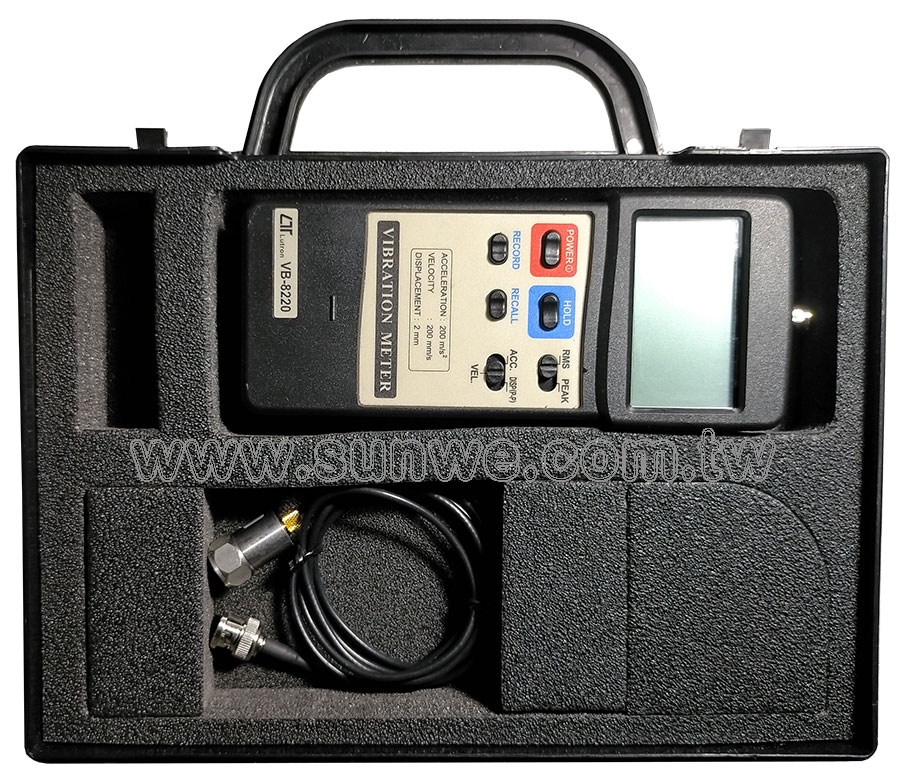 VB-8220 振動計-上偉科技www.sunwe.com.tw