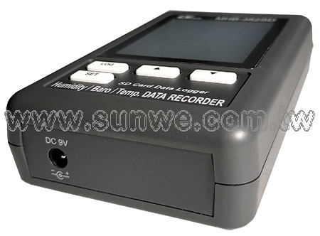 MHB-382SD 記憶式溫溼度/氣壓計-上偉科技www.sunwe.com.tw