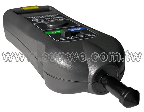 DT-1236L 雷射光電/接觸兩用轉速計-上偉科技www.sunwe.com.tw