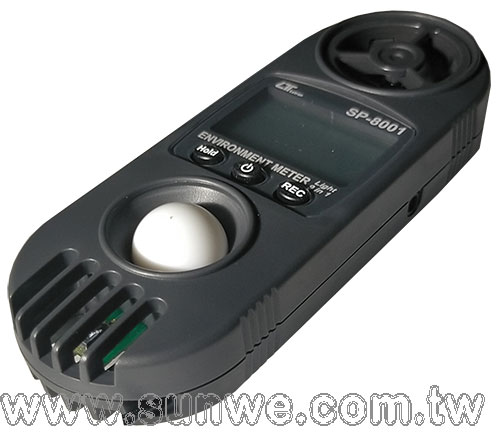 SP-8001 九合一記憶溫溼度測量儀-上偉科技www.sunwe.com.tw