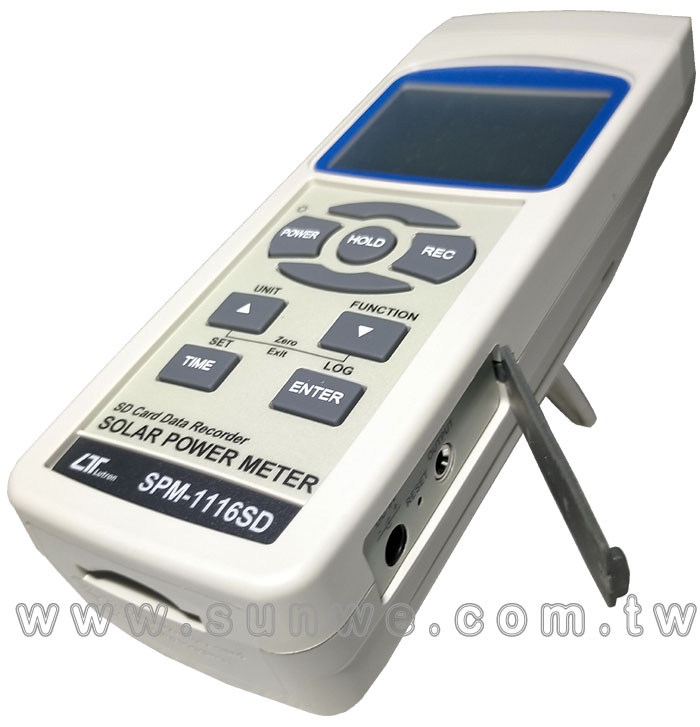 SPM-1116SD 記憶式太陽能功率計-上偉科技www.sunwe.com.tw