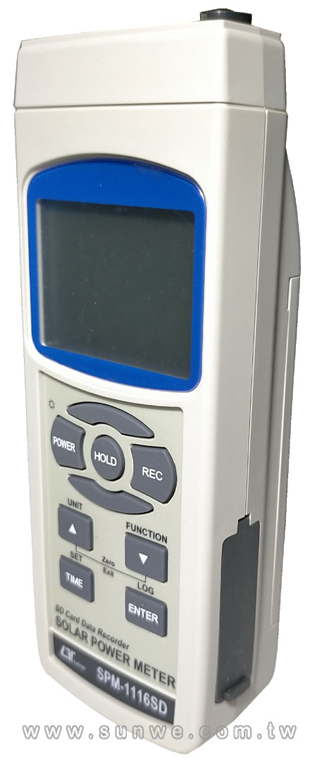 SPM-1116SD 記憶式太陽能功率計-上偉科技www.sunwe.com.tw