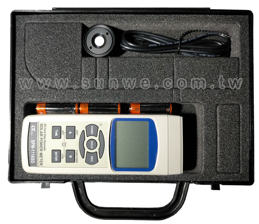 SPM-1116SD 記憶式太陽能功率計-上偉科技www.sunwe.com.tw
