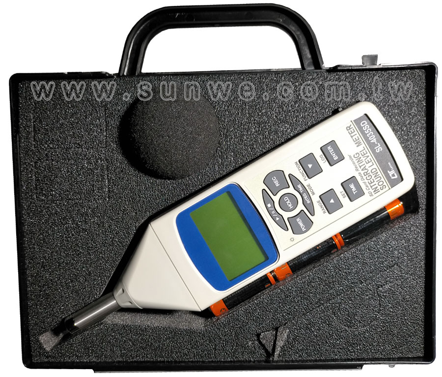 SL-4035SD 記憶式積分噪音計-上偉科技www.sunwe.com.tw