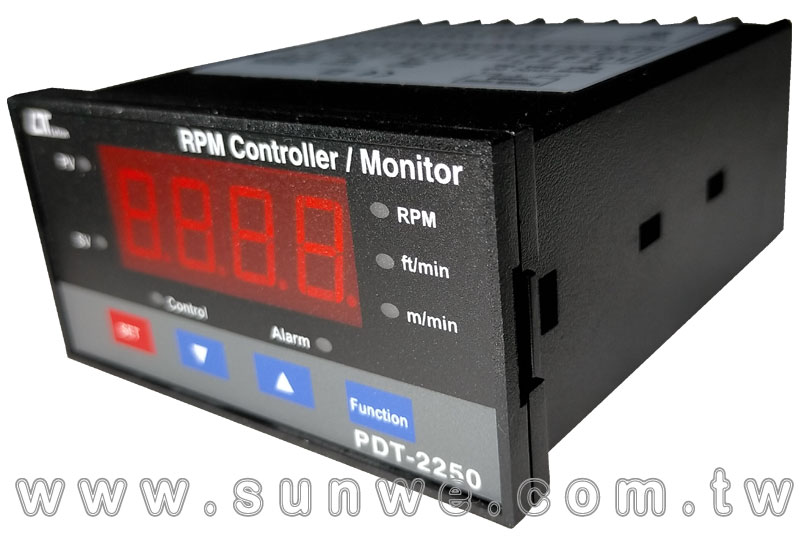 PDT-2250 轉速設定顯示錶-上偉科技www.sunwe.com.tw