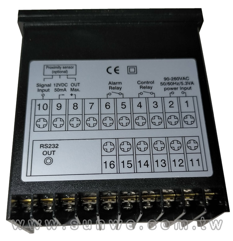 PDT-2250 轉速設定顯示錶-上偉科技www.sunwe.com.tw