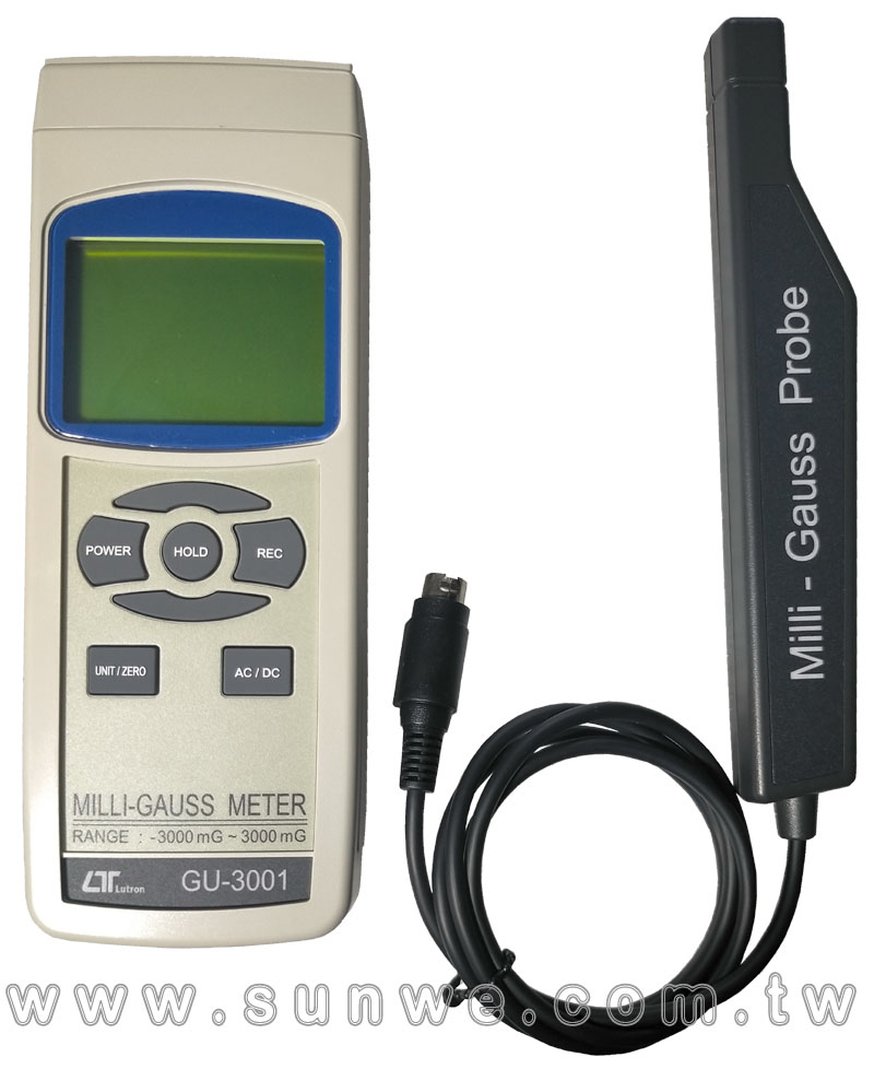 GU-3001 精密型高斯計-上偉科技www.sunwe.com.tw