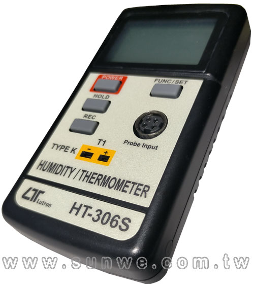 HT-306S 溫溼度計-上偉科技www.sunwe.com.tw